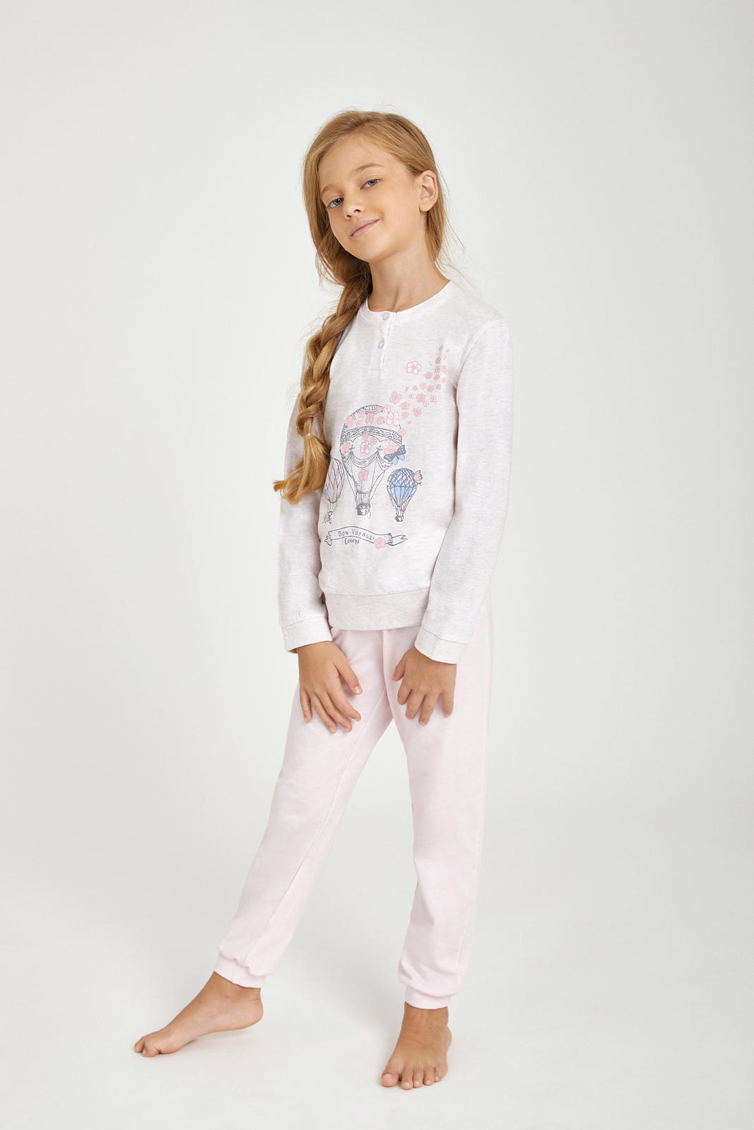 PIGIAMA BAMBINA M/L EP7042 Tellini S.r.l. Ingrosso Abbigliamento